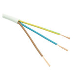 Image de CABLE SOUPLE 3X0.75MM BLANC 1M