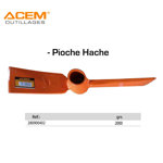 Image de PIOCHE HACHE SANS MANCHE 2KG ACEM