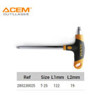 Image de TOURNEVIS "T" POIGNÉE DOUBLE 6 PANS TORX