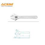 Image de CLÉ À MOLETTE 280121405 -300mm12"- ACEM