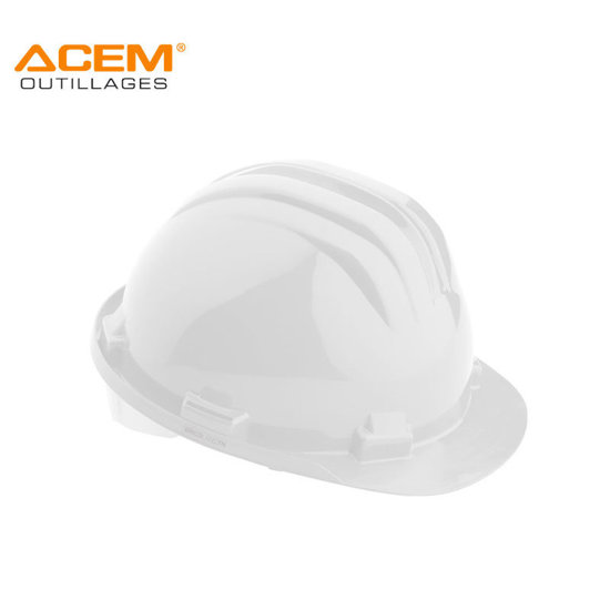 Image de CASQUE DE CHANTIER BLANCHE ACEM