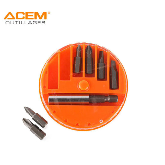 Image de BOITE D'EMBOUT 1/4 7PCS ACEM 