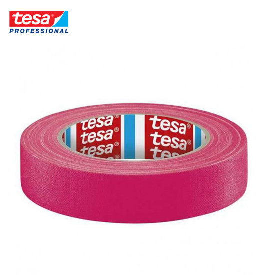 Image de ADHESIF TOILE GAFFA 19MMX25M ROSE FLUO TESA