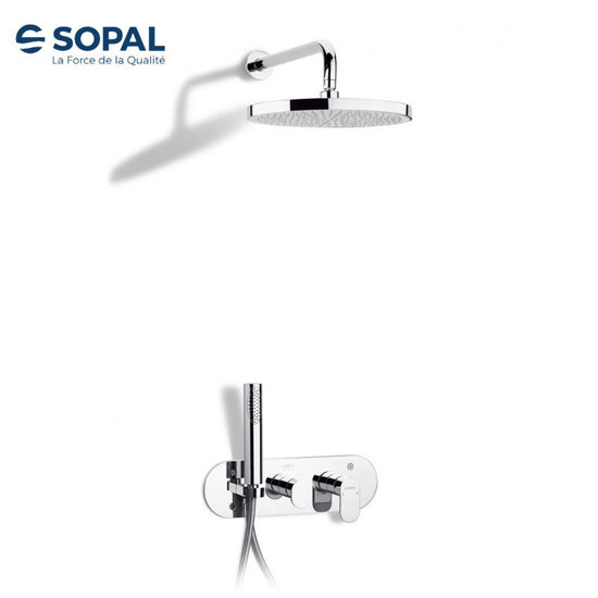 Image de MITIGEUR DOUCHR ENCASTRE+INVERSEUR SFAX  SOPAL