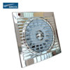 Image de VENTILATEUR EXTRACTEUR MURAL CHROME 22X22 D150 220V 300M3/H33W AIRCOL