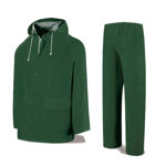Image de VESTE+PANTALON IMPERMEABLE VERT XXL