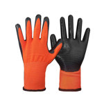 Image de GANT NITRILE ZEBRA ORANGE