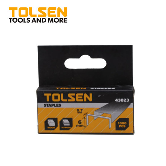 Image de AGRAFE 0.7X6MM 1000PCS TOLSEN