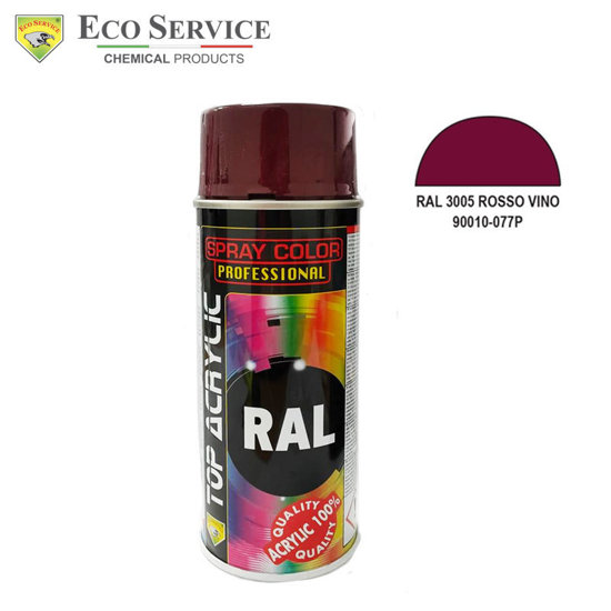 Image de PEINTURE TOP RAL ROUGE VIN 400ML