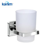 Image de PORTE VERRE CHROME 37002K KARLIM 