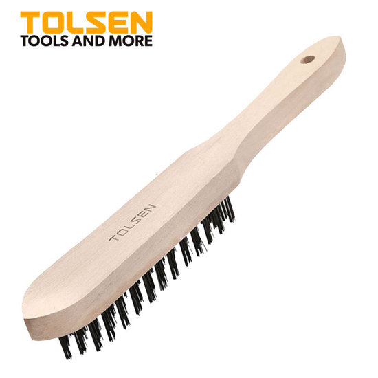 Image de BROSSE METALLIQUE A MAIN 4 LIGNES TOLSEN
