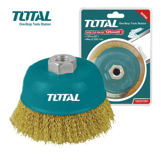 Image de BROSSE METALLIQUE TAC31051 TOTAL 