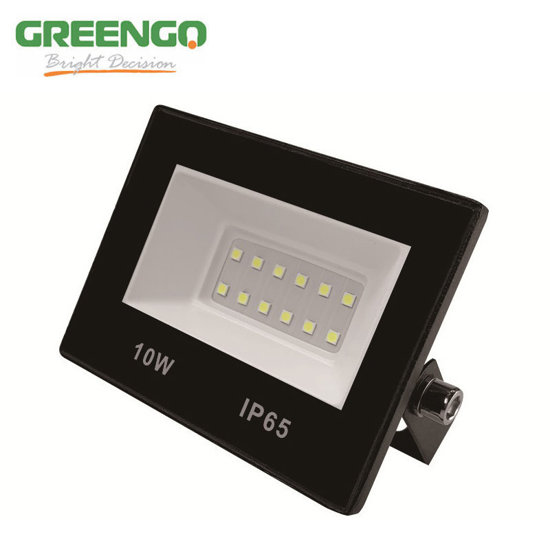 Image de PROJECTEUR LED COMPACT SLIM SMD 10W FLOODLIGHT GREENGO