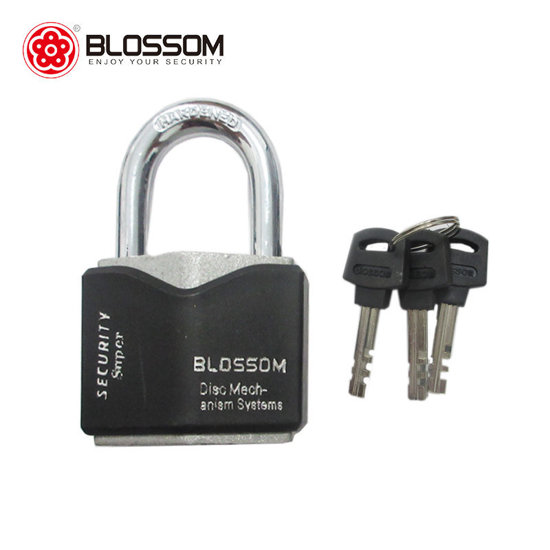 Image de CADENAS NOIR 60 MM A 3 CLES SPECIAL BLOSSOM