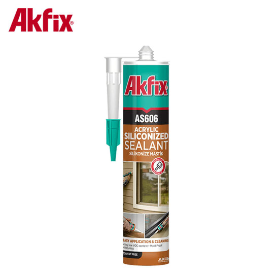 Image de SILICONE ACRYLIC BLANC 310ML AKFIX