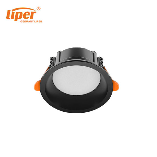 Image de SPOT SMD 10W NOIR 7000K LIPER