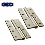 Image de PAUMELLE 140X76X3MM SATINE GAUCHE STAP (02 PIECES)