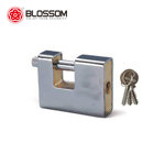 Image de CADENAS LAITON RECTANGULAIRE BLINDE 90MM BLOSSOM