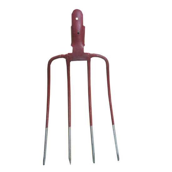 Image de FOURCHE 4 DENTS ROUGE IMP