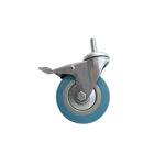 Image de ROUE PIVOT 50 GRIS T+FREIN