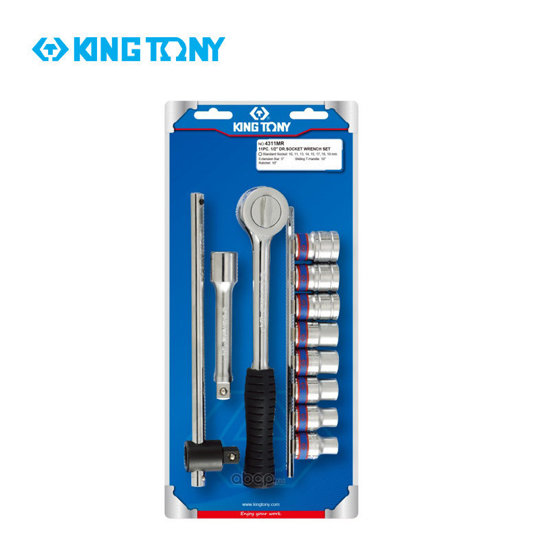 Image de JEU DOUILLE 1/2 DE 6PTS 11PI-4311MR-KING TONY