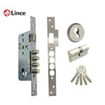 Image de SERRURE ENCASTRE HAUTE SECURITE 32403 INOX LINCE 