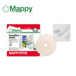 Image de BOURRELET ADHESIF PVC 9MMX6M BLANC MAPPY