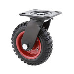 Image de ROUE PIVOT SUR PLAQUE CRAMPNE D200 REF 630206