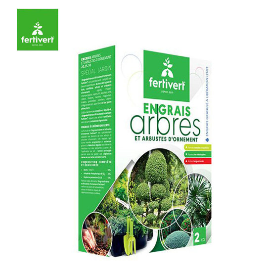 Image de ENGRAIS ARBRES ET ARBUSTES D'ORNEMENT 2KG FERTIVERT