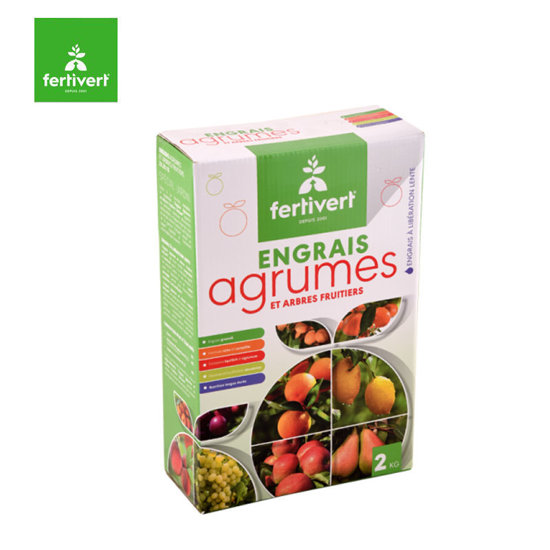 Image de ENGRAIS AGRUMES ET FRUITIERS 2KG FERTIVERT