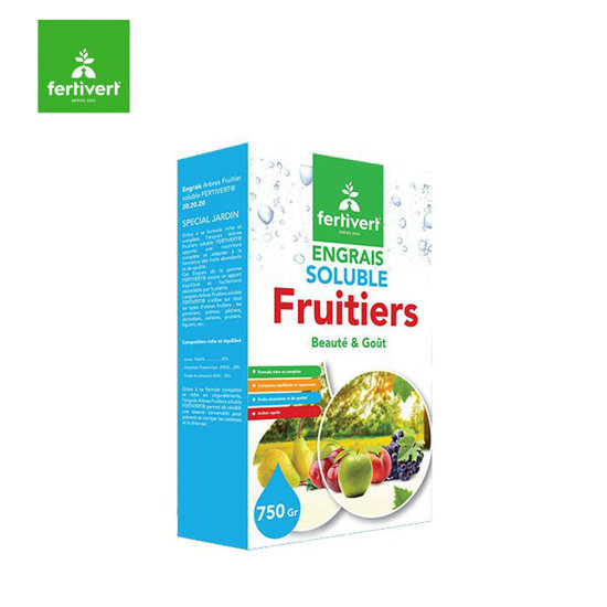 Image de ENGRAIS SOLUBLE FRUITIER 750G FERTIVERT