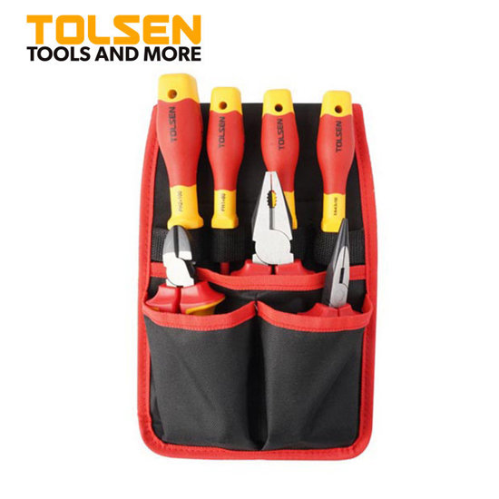 Image de JEU DE 7 OUTILS ISOLEES 1000V TOLSEN