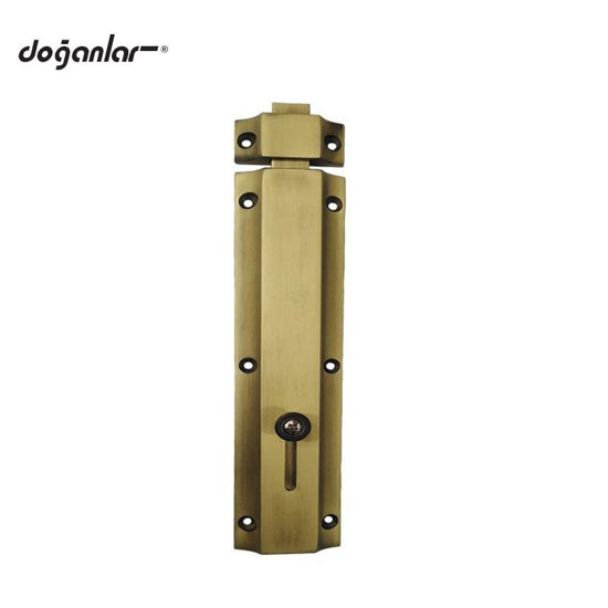 Image de VERROU LAITON COULISSE 200MM BRONZE OLIFKA DOGANLAR