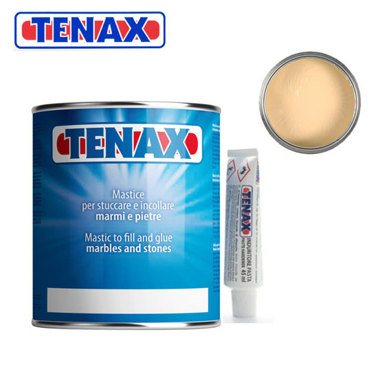 Image de MASTIC SOLIDE 3G PAILLE BEIGE 1L TENAX
