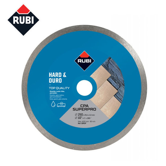 Image de DISQUE DIAMANT CPA D250 SUPERPRO RUBI