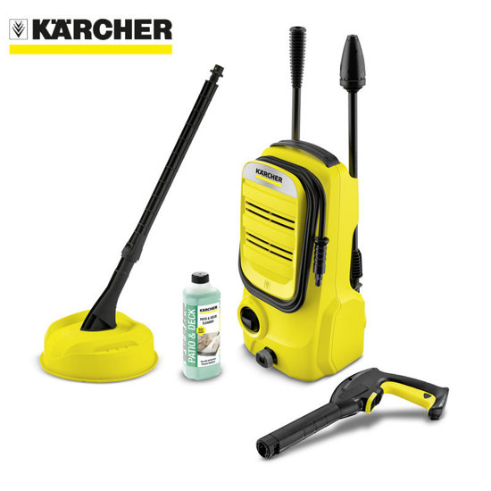 Image de NETTOYEUR HAUTE PRESSION K2 COMPACT HOME 1400W 20M/H110 KARCHER