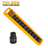 Image de JEU DE 10 DOUILLES IMPACT 1/2" 10-24MM TOLSEN