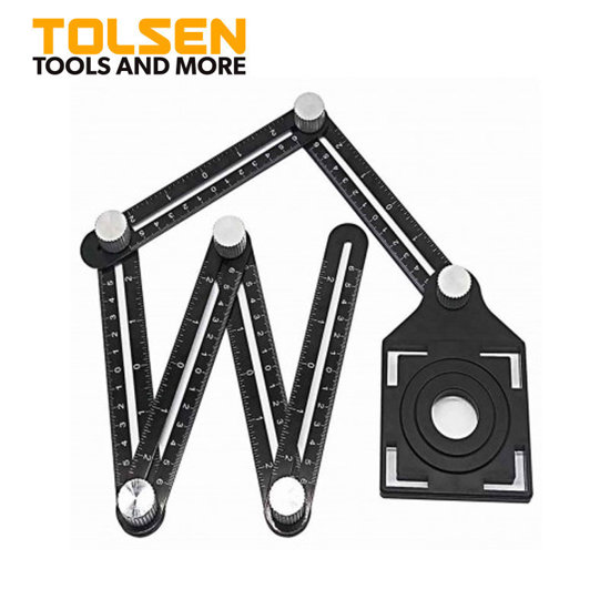 Image de REGLE DE MESURE MULTI-ANGLE EN ALUMINIUM TOLSEN