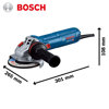 Image de MEULEUSE ANGULAIRE 125 MM 1200 W GWS 12-125 S BOSCH