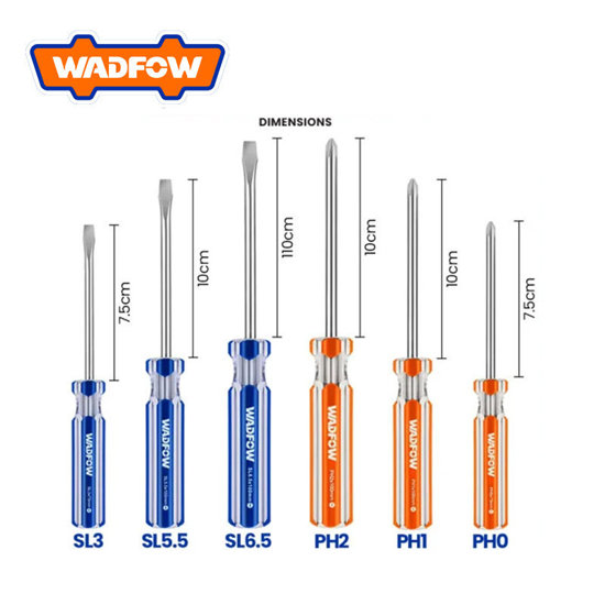 Image de JEU 6 TOURNEVIS CS WSS3206 WAFDOW