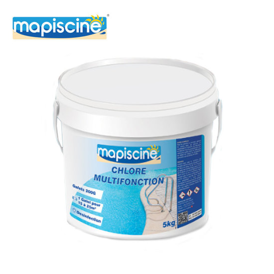 Image de CHLORE MULTIFONCTION 5KG MAPISCINE