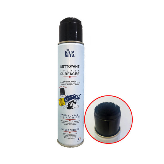 Image de NETTOYANT TOUTES SURFACES AVEC BROSSE 400ML-RNE1016 KING