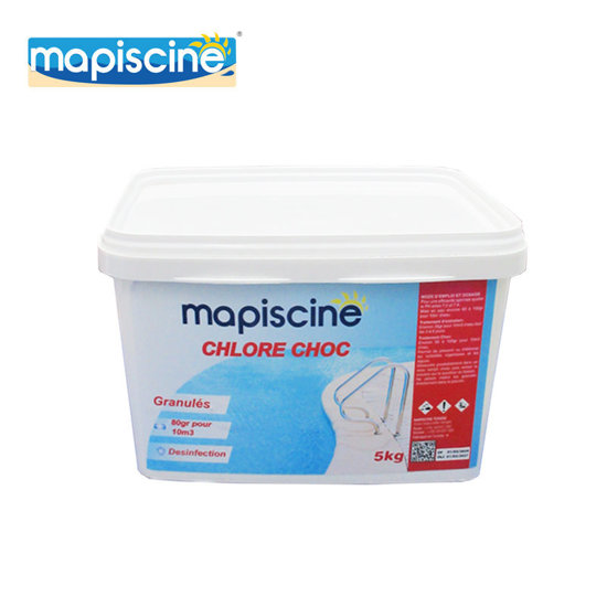 Image de CHLORE CHOC GRANULE 63% MAPISCINE