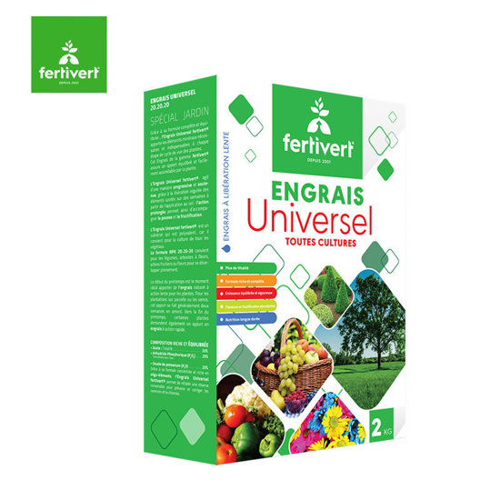 Image de ENGRAIS UNIVERSEL DE 2KG FERTIVERT