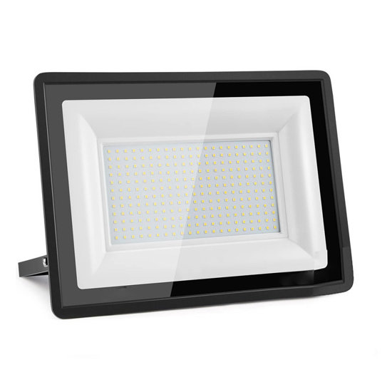 Image de PROJECTEUR LED PLAT 300W NOIR 7500K