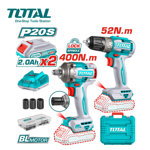 Image de PACK VISSEUSE ET BOULONNEUSE AVEC ACCESSOIRES TCKLI20271 TOTAL
