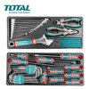 Image de CAISSE METALLIQUE 132 OUTILS THPCS71321 TOTAL