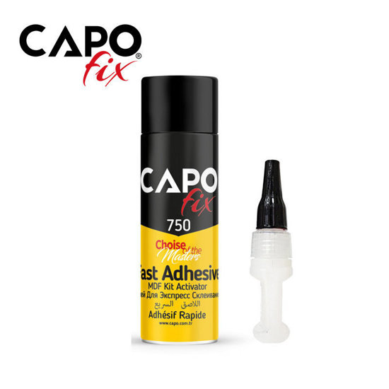 Image de COLLE ADHESIVE RAPIDE 200ML CAPO FIX