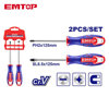 Image de JEU DE 2 TOURNEVIS FR 6.5-AME 6/125M-ESST0202 EMTOP