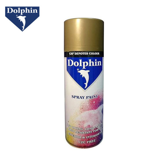 Image de PEINTURE SPRAY DORE 280GR DOLPHIN